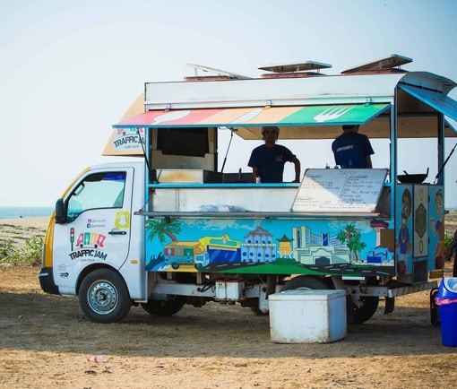 Traffic Jam Food Truck