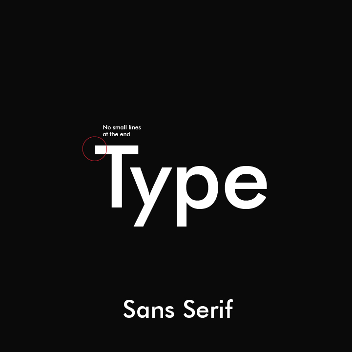 Sans serif
