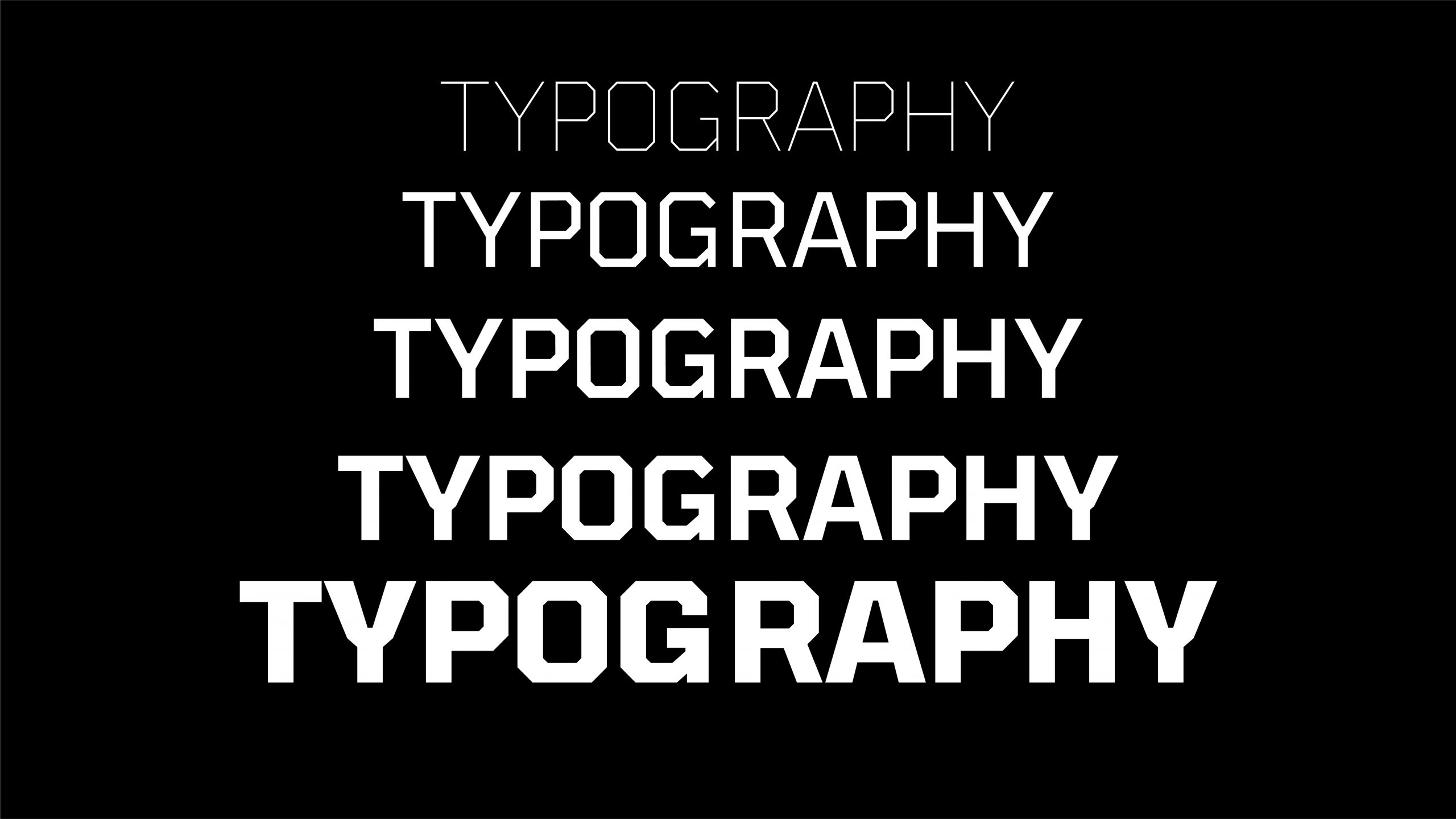 what is typography scaled