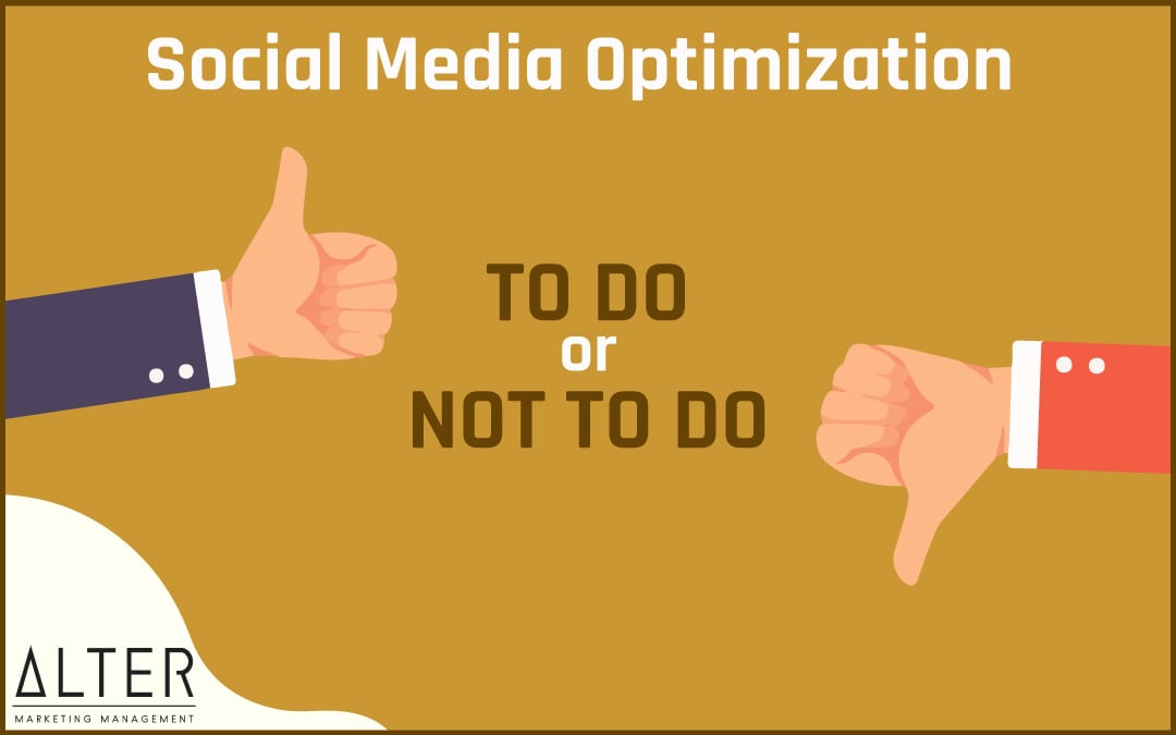 Social Media Optimization - to do or not do