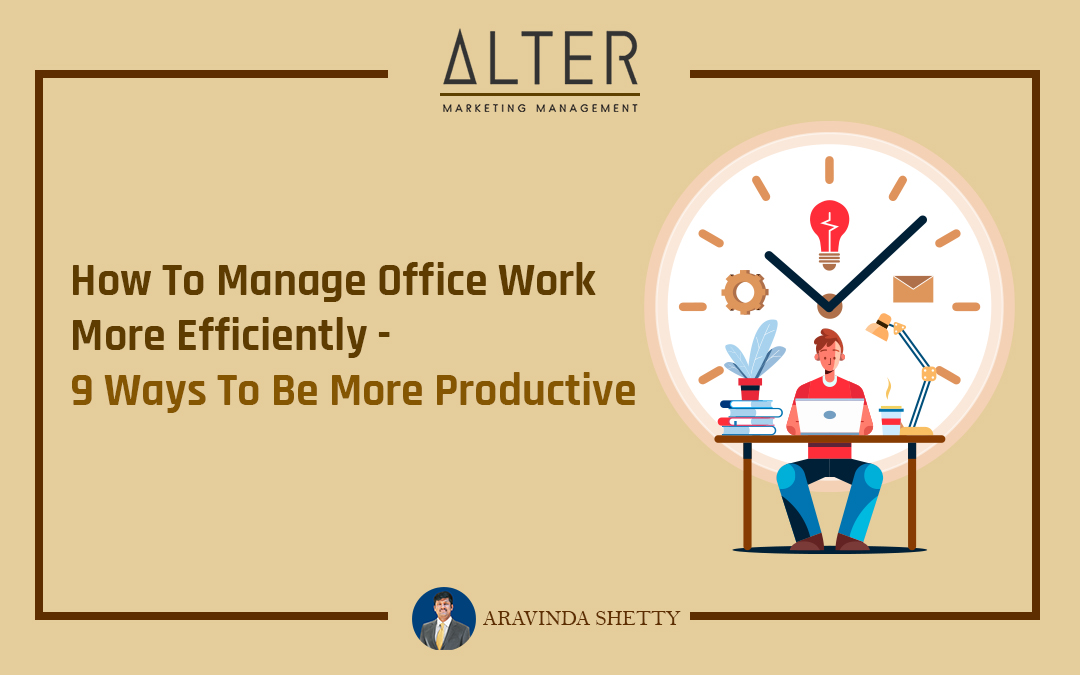 ways to be more productive