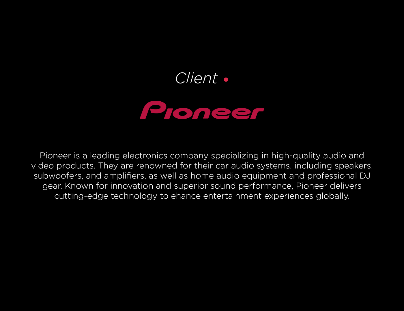 pioneer portfolio 2 10 01