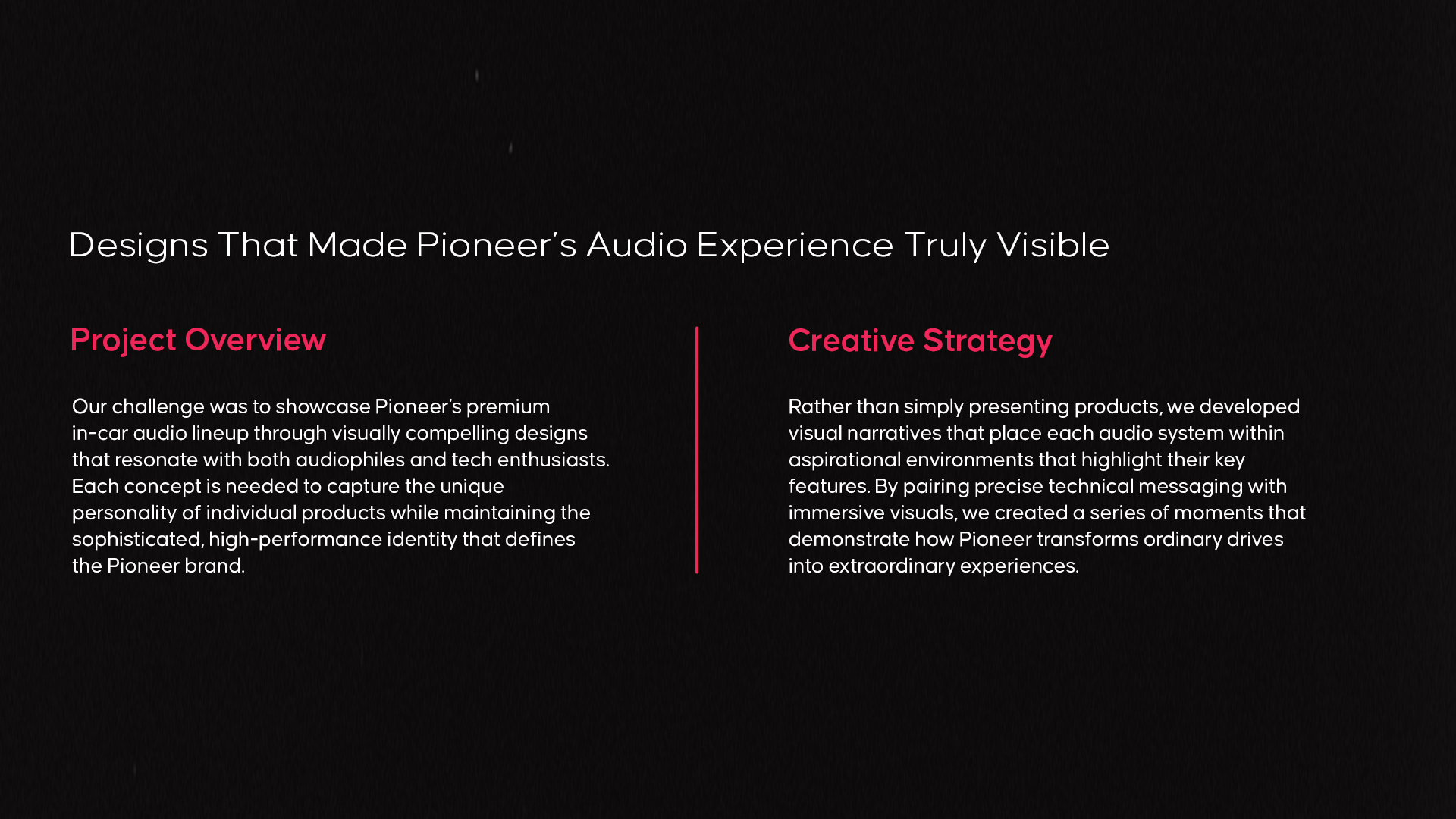 Pioneer Case Study SLIDE 2