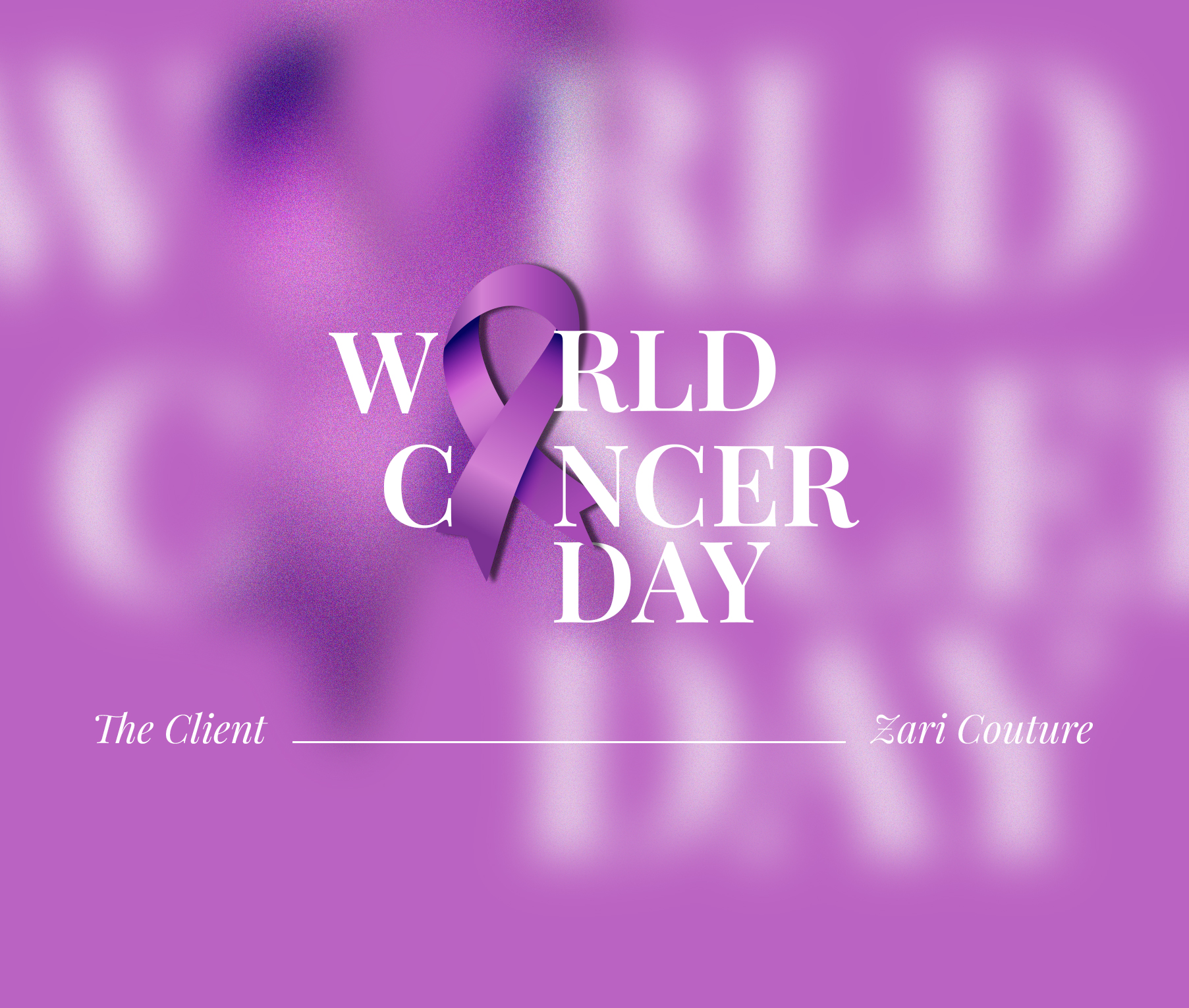 Zari – World Cancer Day