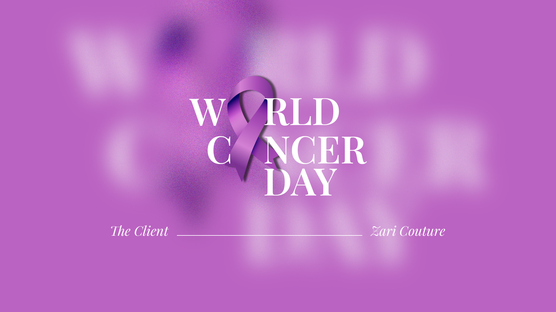 ZARI WORLD CANCER DAY 01